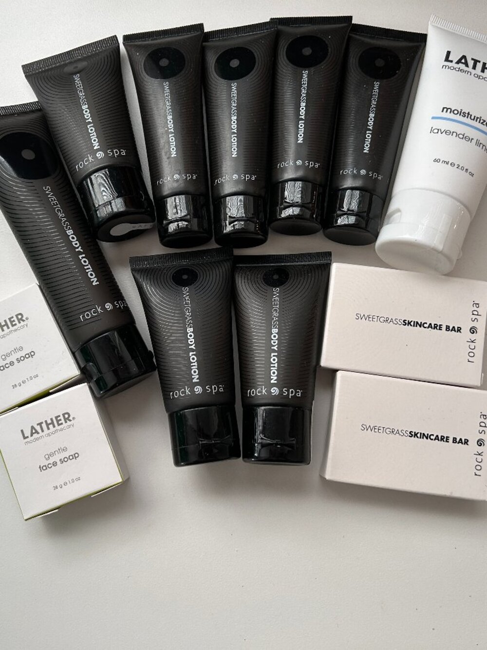 Brand New Lather and Rock Spa Skincare Travel Size